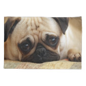 最も可愛い赤ん坊の動物 |ベビーパピー 枕カバー (裏面)