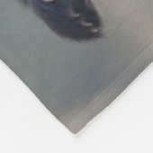 最も可愛い赤ん坊の動物 |ベビーパンダの眠り フリースブランケット (角)