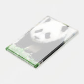 最も可愛い赤ん坊の動物 |ベビーパンダベア ポストイット (アングル)