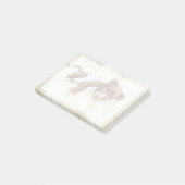 最も可愛い赤ん坊の動物 |ベビーピットブルパピー ポストイット (アングル)