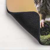 最も可愛い赤ん坊の動物 |ベビーフクロウ マウスパッド (コーナー)