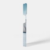 最も可愛い赤ん坊の動物 |ベビーペンギン食べ物を与えズ iPhoneケース (右側面)