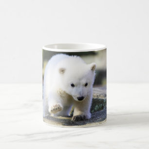 最も可愛い赤ん坊の動物 ベビーホッキョクグマ コーヒーマグカップ