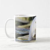 最も可愛い赤ん坊の動物 |ベビーホッキョクグマ コーヒーマグカップ (左)