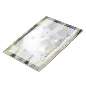 最も可愛い赤ん坊の動物 |ベビーホッキョクグマ ノートパッド (アングル)