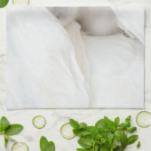 最も可愛い赤ん坊の動物 |ベビーミュート キッチンタオル (折り畳み)