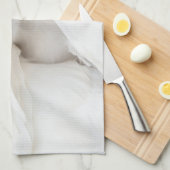 最も可愛い赤ん坊の動物 |ベビーミュート キッチンタオル (四つ折り)