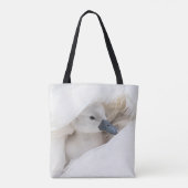 最も可愛い赤ん坊の動物 |ベビーミュート トートバッグ (裏面)