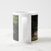 最も可愛い赤ん坊の動物 |ベビーレッドキツネキットスリープ ジャンボコーヒーマグカップ (裏面)