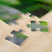 最も可愛い赤ん坊の動物 |ベビーレッドキツネ ジグソーパズル (側面)