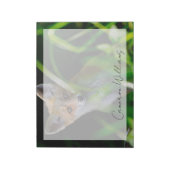 最も可愛い赤ん坊の動物 |ベビーレッドキツネ ノートパッド (回転)