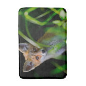 最も可愛い赤ん坊の動物 |ベビーレッドキツネ バスマット (正面縦)