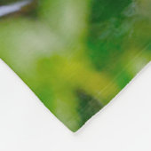 最も可愛い赤ん坊の動物 |ベビーレッドキツネ フリースブランケット (角)