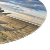 最も可愛い赤ん坊の動物 |ホワイトRhino & Calf カッティングボード (角)