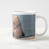 最も可愛い赤ん坊の動物 |マザーベア&カブス ジャンボコーヒーマグカップ (右)