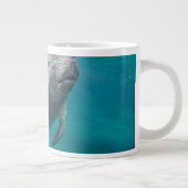 最も可愛い赤ん坊の動物 |マネージャとベビー ジャンボコーヒーマグカップ (右)