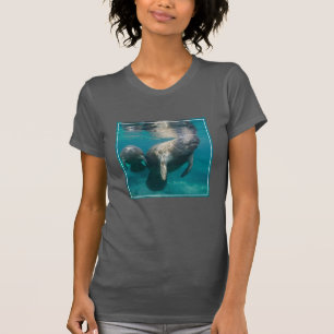 最も可愛い赤ん坊の動物 マネージャとベビー Tシャツ