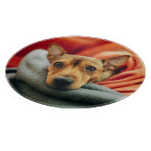 最も可愛い赤ん坊の動物 |ミニチュアピンシャー カッティングボード (角)