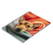 最も可愛い赤ん坊の動物 |ミニチュアピンシャー ノートブック (左側)