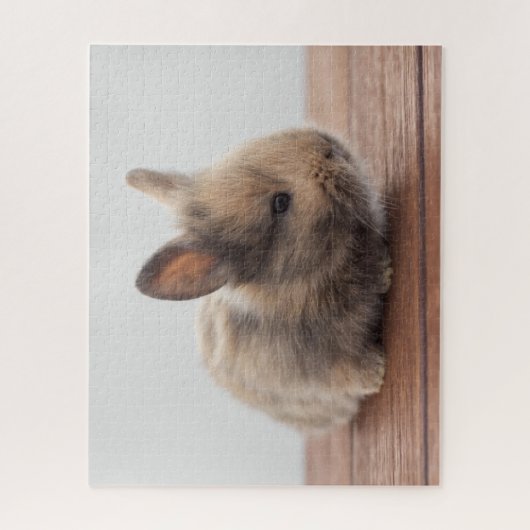 最も可愛い赤ん坊の動物 |ミニベビーバニー ジグソーパズル (縦)