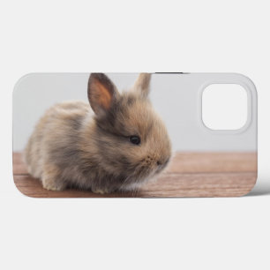 最も可愛い赤ん坊の動物 ミニベビーバニー iPhone 13ケース