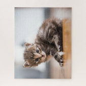 最も可愛い赤ん坊の動物 |ミニ虎猫子猫 ジグソーパズル (縦)