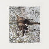 最も可愛い赤ん坊の動物 |ムースふくらはぎ タペストリー (正面)