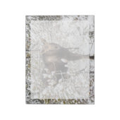 最も可愛い赤ん坊の動物 |ムースふくらはぎ ノートパッド (回転)