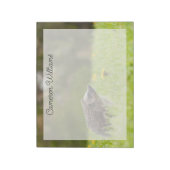 最も可愛い赤ん坊の動物 |ヨーロッパのヘッジホッグ ノートパッド (回転)