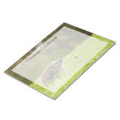 最も可愛い赤ん坊の動物 |ヨーロッパのヘッジホッグ ノートパッド (アングル)