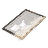 最も可愛い赤ん坊の動物 |ラム生まれたばかりの肉 ノートパッド (アングル)