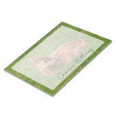 最も可愛い赤ん坊の動物 |リトルファウン ノートパッド (アングル)