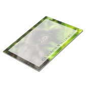 最も可愛い赤ん坊の動物 |乳児マウンテンゴリラ ノートパッド (アングル)