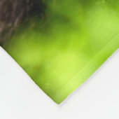 最も可愛い赤ん坊の動物 |乳児マウンテンゴリラ フリースブランケット (角)