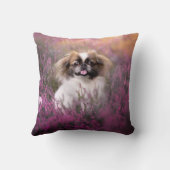 最も可愛い赤ん坊の動物 |北京の子犬 クッション (裏面)