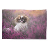 最も可愛い赤ん坊の動物 |北京の子犬 枕カバー (裏面)