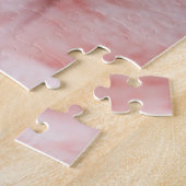 最も可愛い赤ん坊の動物 |小さなオレンジのストライプの子猫 ジグソーパズル (側面)