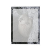 最も可愛い赤ん坊の動物 |小さな子猫が寝ている ノートパッド (回転)