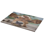 最も可愛い赤ん坊の動物 |小さな牛のふくらはぎ カッティングボード (角)