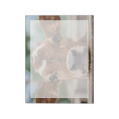 最も可愛い赤ん坊の動物 |小さな牛のふくらはぎ ノートパッド (回転)