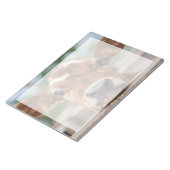 最も可愛い赤ん坊の動物 |小さな牛のふくらはぎ ノートパッド (アングル)