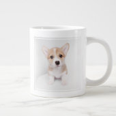 最も可愛い赤ん坊の動物 |小コルギ ジャンボコーヒーマグカップ (右)