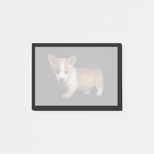 最も可愛い赤ん坊の動物 |小コルギ ポストイット (正面)