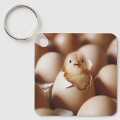 最も可愛い赤ん坊の動物 |新生児 キーホルダー (正面)