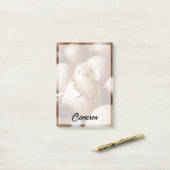 最も可愛い赤ん坊の動物 |新生児 ポストイット (デスク上)