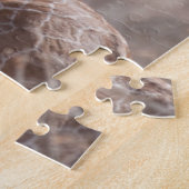 最も可愛い赤ん坊の動物 |母とベビーキリン ジグソーパズル (側面)