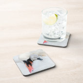 最も可愛い赤ん坊の動物 |母とベビーミュートスワン コースター (右側)