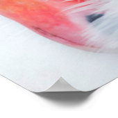 最も可愛い赤ん坊の動物 |母とベビーミュートスワン ポスター (角)