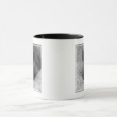 最も可愛い赤ん坊の動物 |灰色の猫 マグカップ (中央)