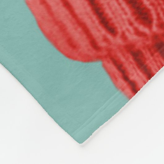 最も可愛い赤ん坊の動物 |猫クリスマスセーター フリースブランケット (角)